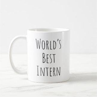 World's Best Intern Coffee Mug