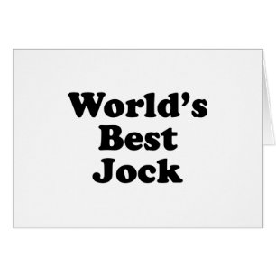 World's Best Jock