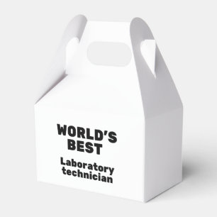 World's Best Laboratory Technician Favor Box