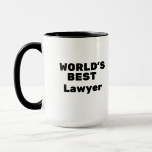 World's Best Lawyer Mug