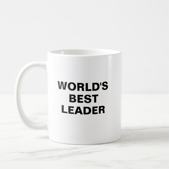 World's Best leader Mug (Left)