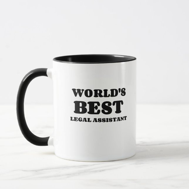 WORLD'S BEST LEGAL ASSISTANT MUG (Left)