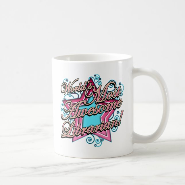 Worlds Best Librarian Coffee Mug (Right)