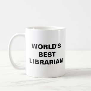 World's best librarian coffee mug