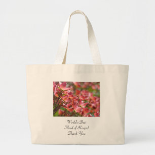 World's Best Maid of Honour! Thank You tote bags