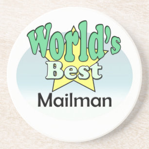 World's best Mailman Coaster