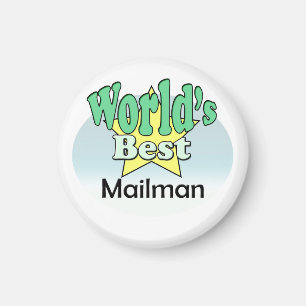 World's Best Mailman Magnet