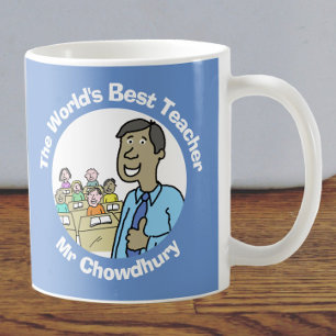 World's Best Male Teacher Coffee Mug