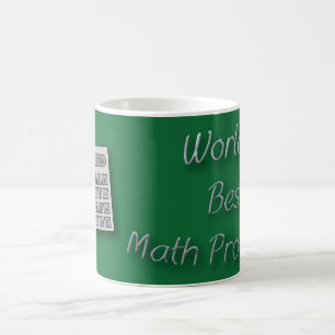 World's Best Math Professor Coffee Mug