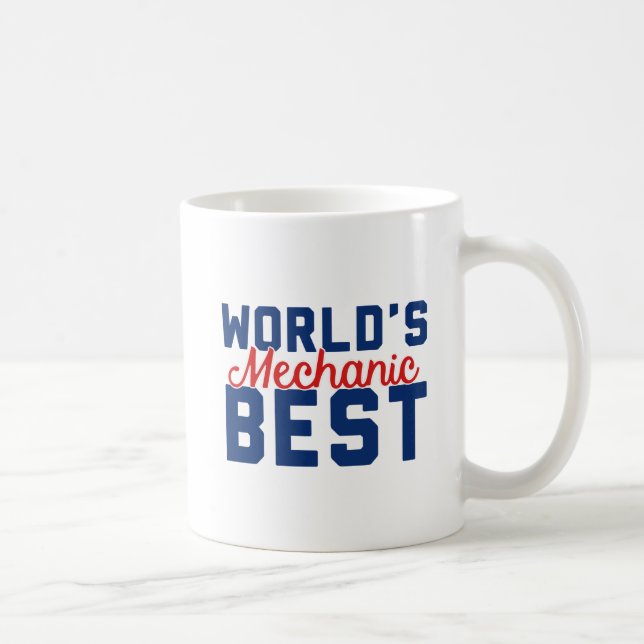 World's Best Mechanic Coffee Mug (Right)