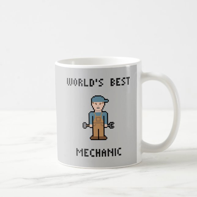 World's Best Mechanic Coffee Mug (Right)