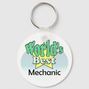 World's Best Mechanic Keychain