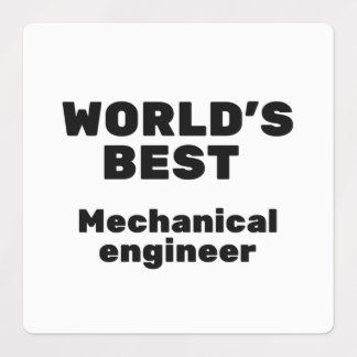 World's Best Mechanical Engineer
