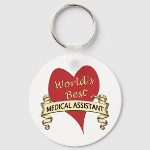 World's Best Medical Assistant Keychain