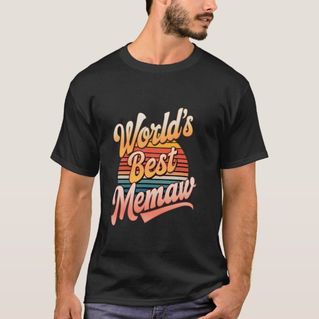World's Best Memaw T-Shirt (Front)