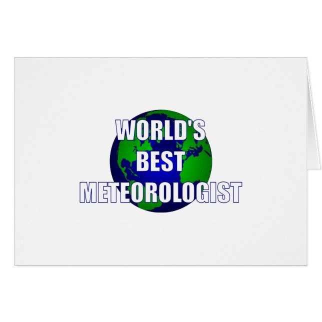 World's Best Meteorologist (Front Horizontal)