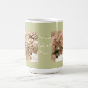 World's Best Mom Apple Blossoms Coffee Mug