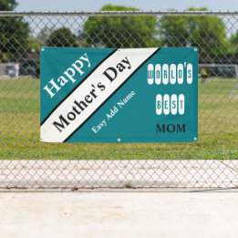 Worlds Best Mom Banner