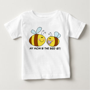 World's Best Mom (Bee) Baby T-Shirt