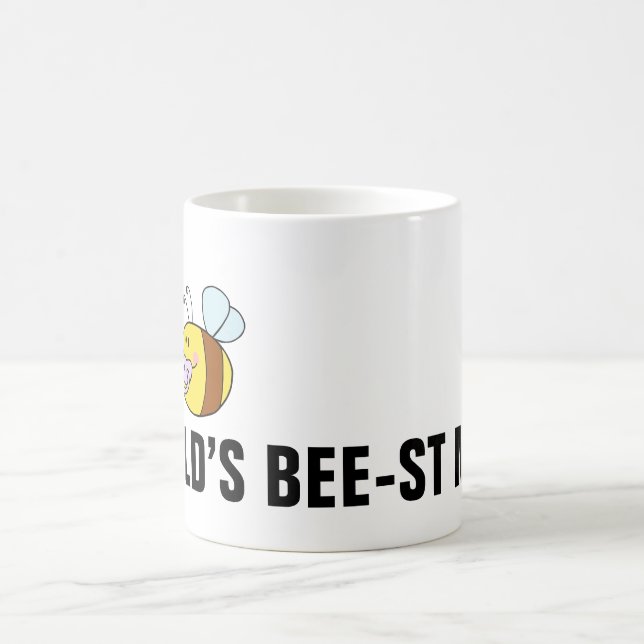 World's Best Mom (Bee) Coffee Mug (Center)