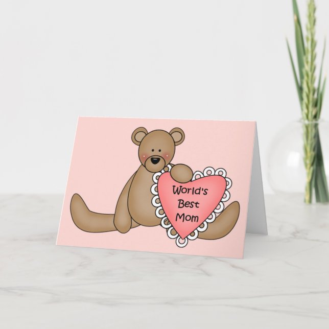 World's Best Mom Card (Front)
