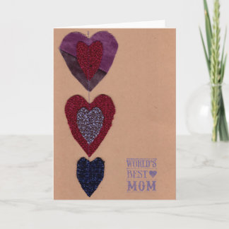 World's Best Mom Card