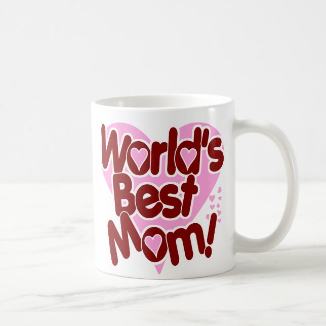 World's Best Mom Coffee Mug (Right)