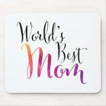 World's Best Mom (Colourful)