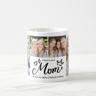World's Best Mom Ever Photo Collage Mother's Day Coffee Mug
