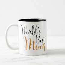 World's Best Mom (Gold) design for