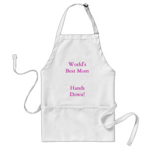 World's Best Mom, Hands Down! Standard Apron