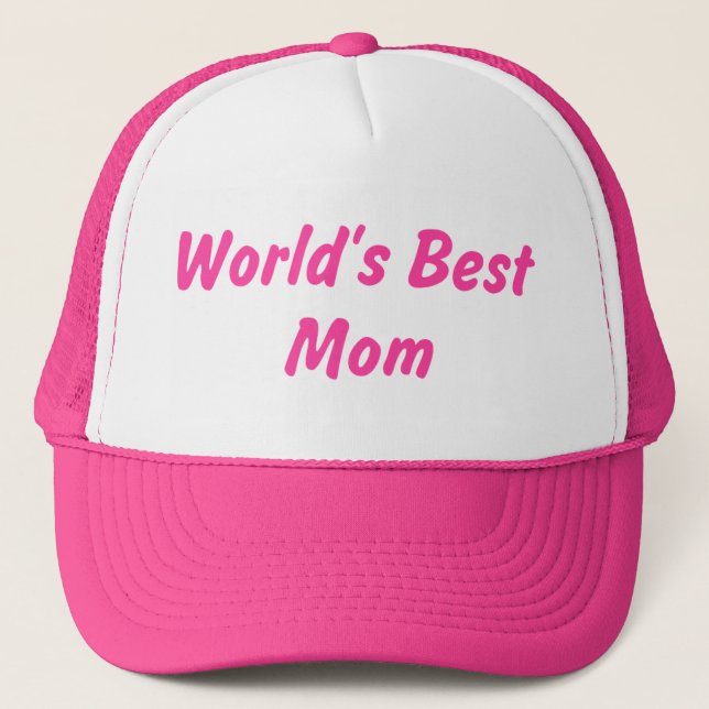 World's Best Mom Hat (Front)