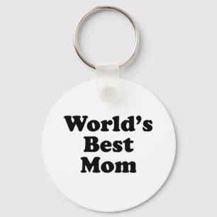 World's Best Mom Keychain