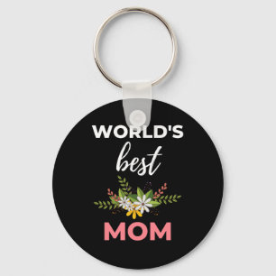 World's Best Mom Keychain