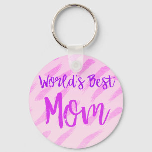 World's Best Mom Keychain