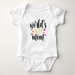 World's Best Mom Mother's Day Bodysuit