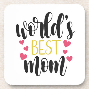 World's Best Mom Mother's Day   Coaster