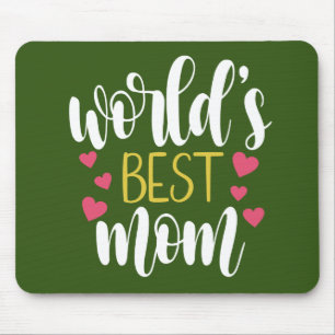 World's Best Mom Mother's Day Mousepad