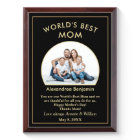 World's Best Mom Mother's Day Photo Personalize 