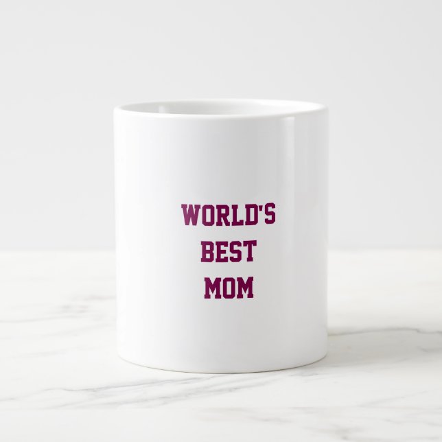 World's Best Mom Mug (Devant)
