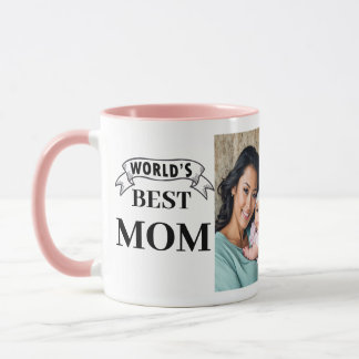 Worlds Best Mom Mug - Trendy Personalized Gift
