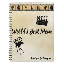 World's Best Mom Notebook