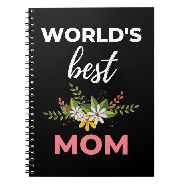 World's Best Mom Notebook (Front)