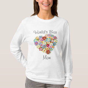 World's Best Mom Tee Shirt for Mother's Day