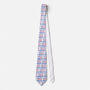 World's Best Mom Tie