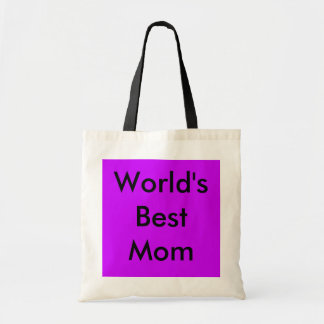 World's Best Mom Tote Bag