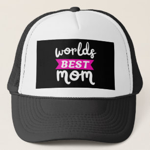 worlds best mom trucker hat