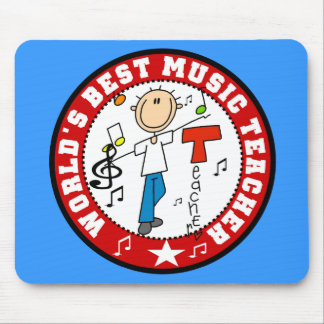 World's Best Music Teacher Mousepad