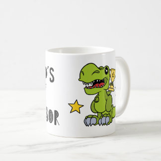 Worlds Best Neighbour, Dinosaur, Funny, Cute Coffee Mug