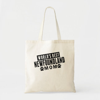 World's Best Newfoundland Mom Tote Bag